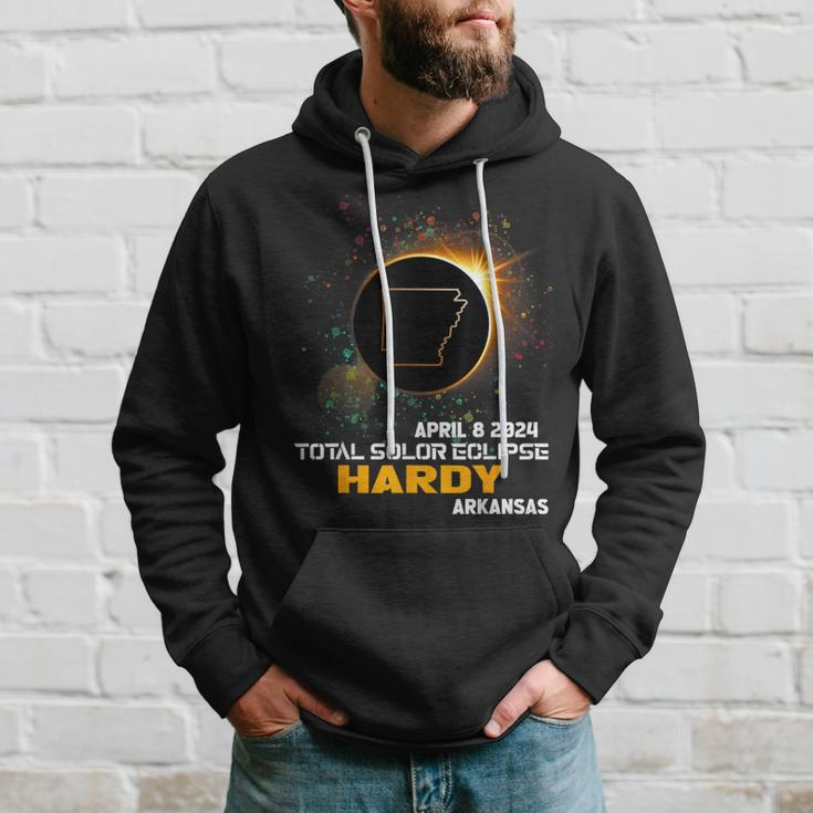 Hardy Arkansas Total Solar Eclipse 2024 Hoodie Gifts for Him