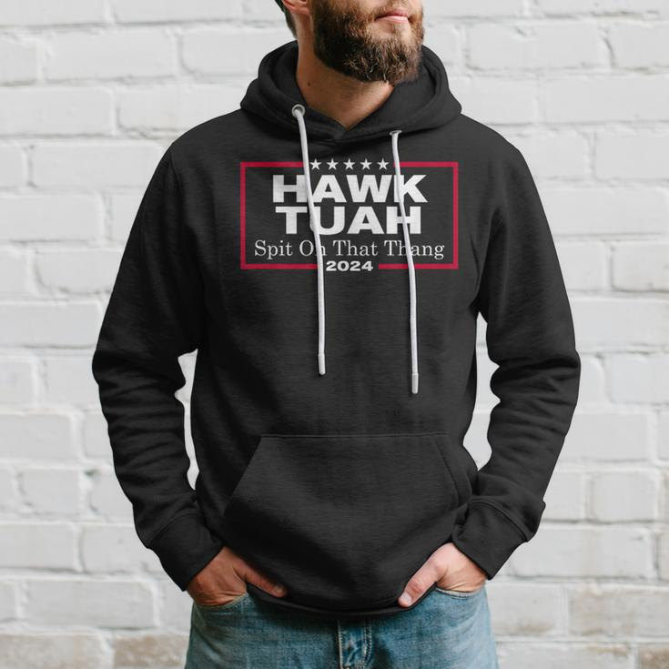 Hawk Tush Spit On That Thang Presidential Candidate Parody Hoodie Gifts for Him
