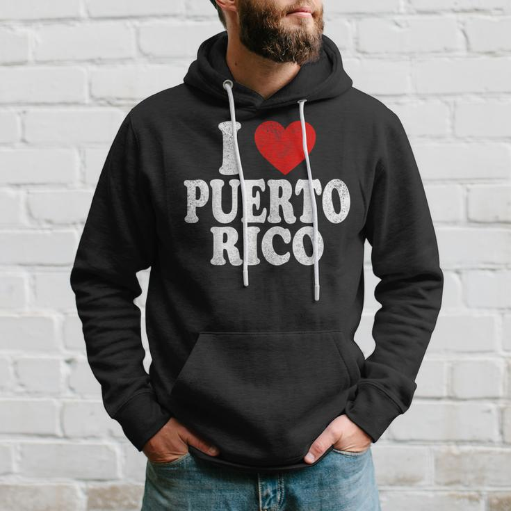 I Heart Love Puerto Rico Hoodie Gifts for Him
