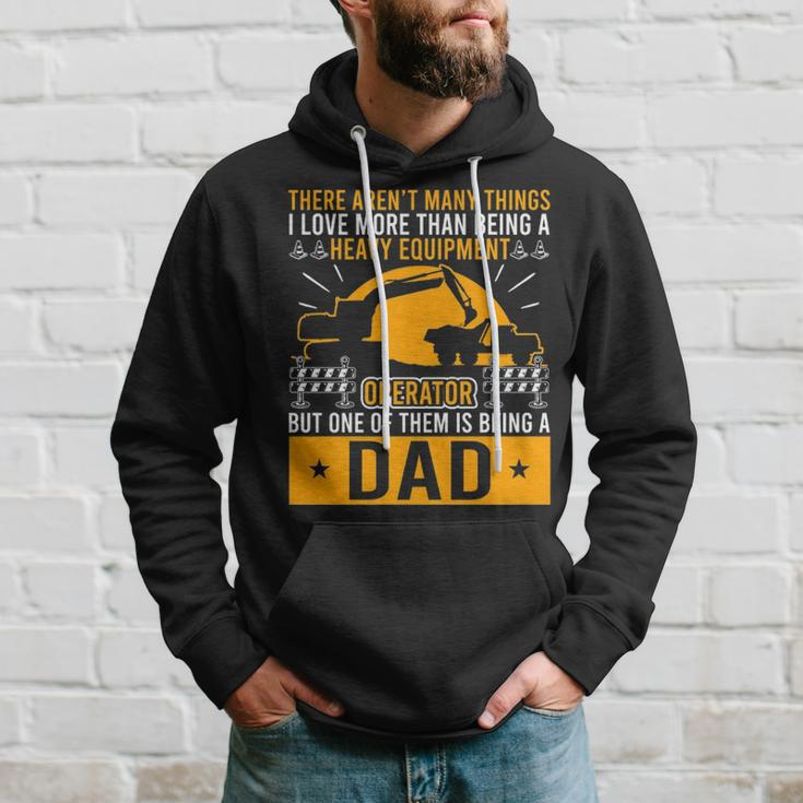Heavy Equipment Operator Dad Occupation Hoodie Gifts for Him