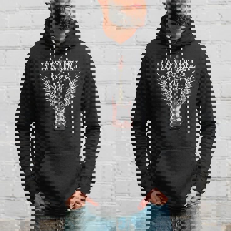Heavy Metal Over All Iintage Heavy Metal Guitarra Sudadera Regaloses