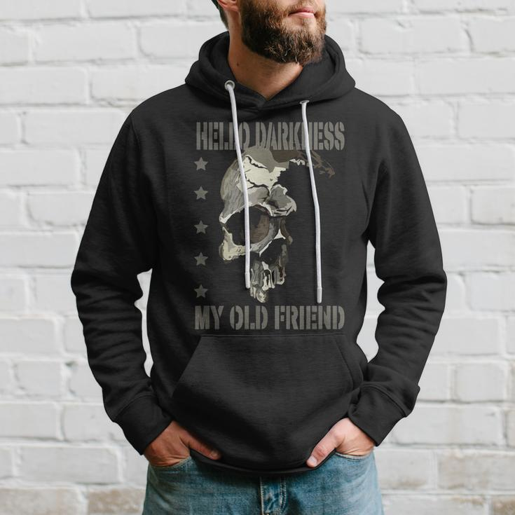 Hello Darkness My Old Friend Vintage Hoodie Gifts for Him