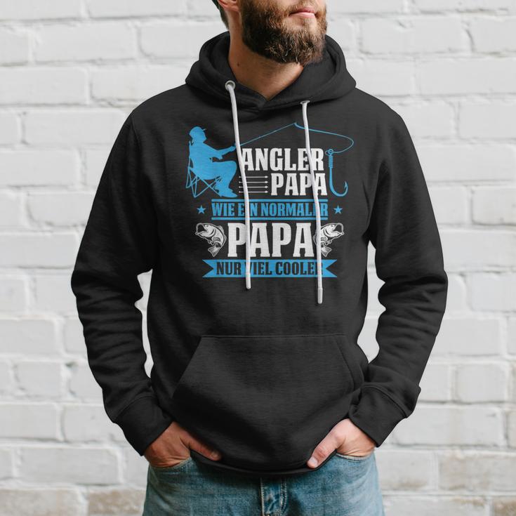 Herren Cooler Angler Papaater Fischen Angelnatertag Spruch Kapuzenpullover Geschenke für Ihn