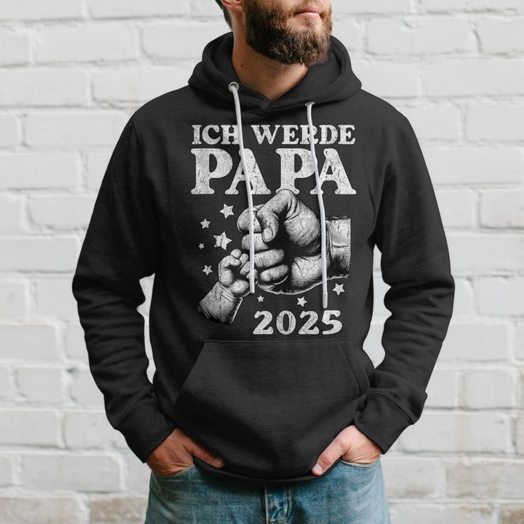 Herren Ich Werde Papa 2025 Baby Ankündigung Papa 2025 Kapuzenpullover Geschenke für Ihn