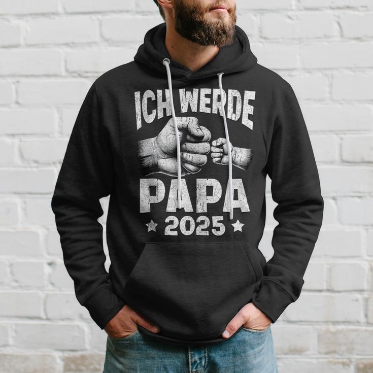 Herren Ich Werde Papa 2025 Schwangerschaft Ich Werde Baldater Kapuzenpullover Geschenke für Ihn