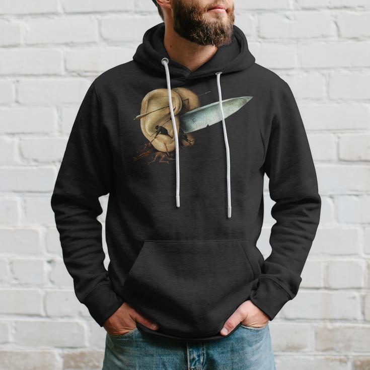 Hieronymus Bosch The Garden Der Erdic Freuden Hölle Black Hoodie Geschenke für Ihn