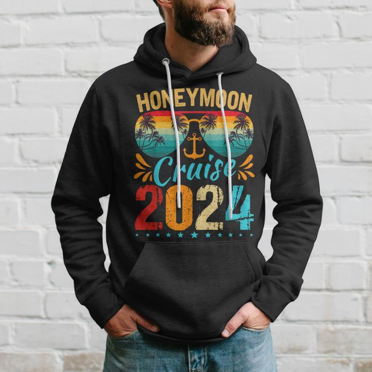 Honeymoon Cruise For Matching Couples 2024 Just Married Hoodie Gifts for Him