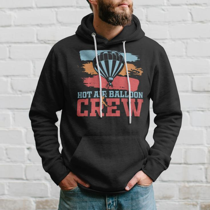 Hot Air Balloon Crew Ballooning Hoodie Gifts for Him