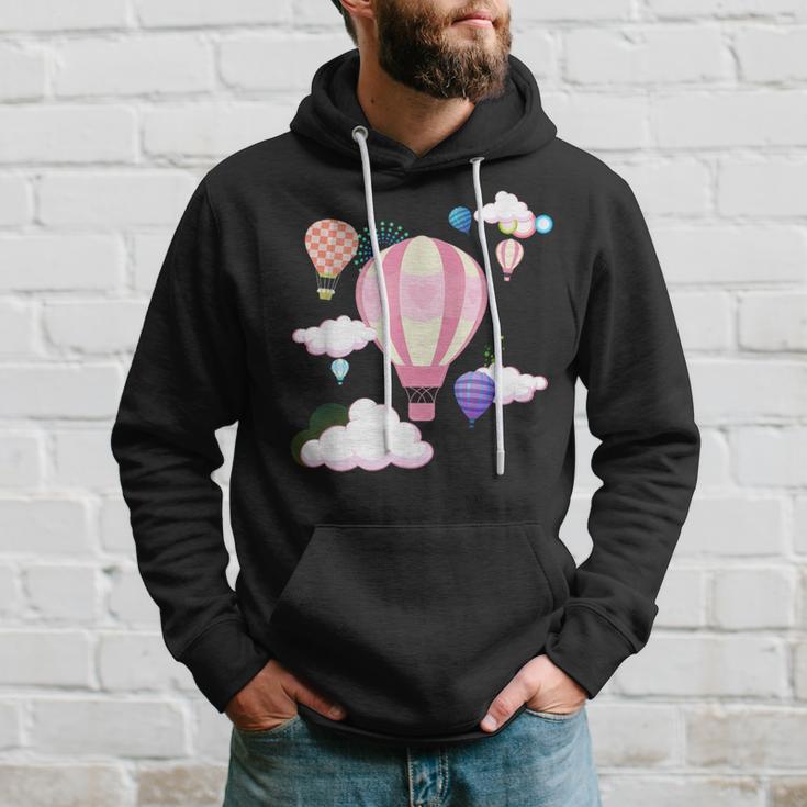 Hot Air Balloons The Sky Is The Limit Creative Hoodie Gifts for Him