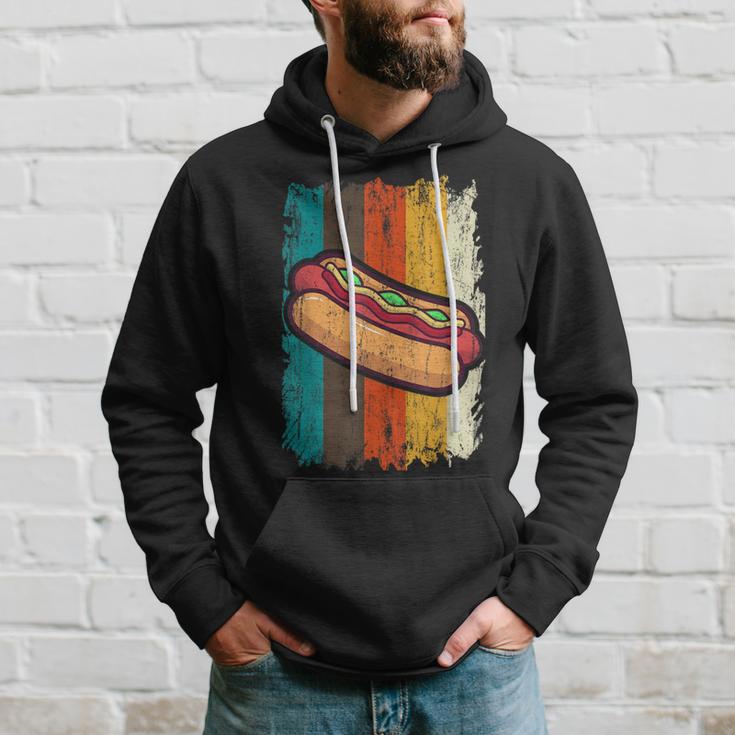 Hot Dog Vintage Hot Dog Eating Contest Hot Dog Lover Hoodie Gifts for Him