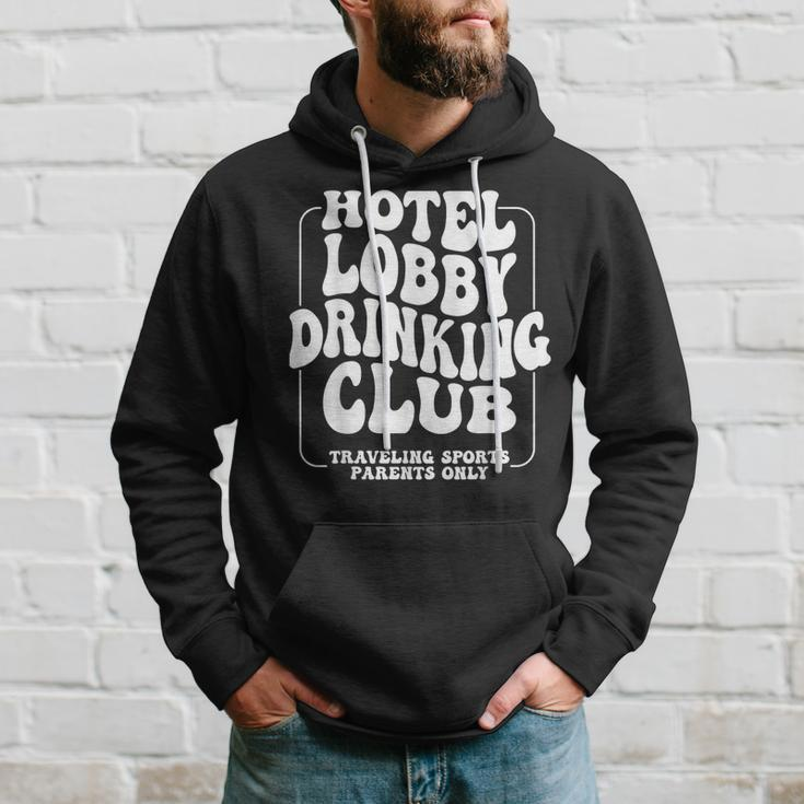 Hotel Lobby Drinking Club Traveling Tournament Hoodie Gifts for Him
