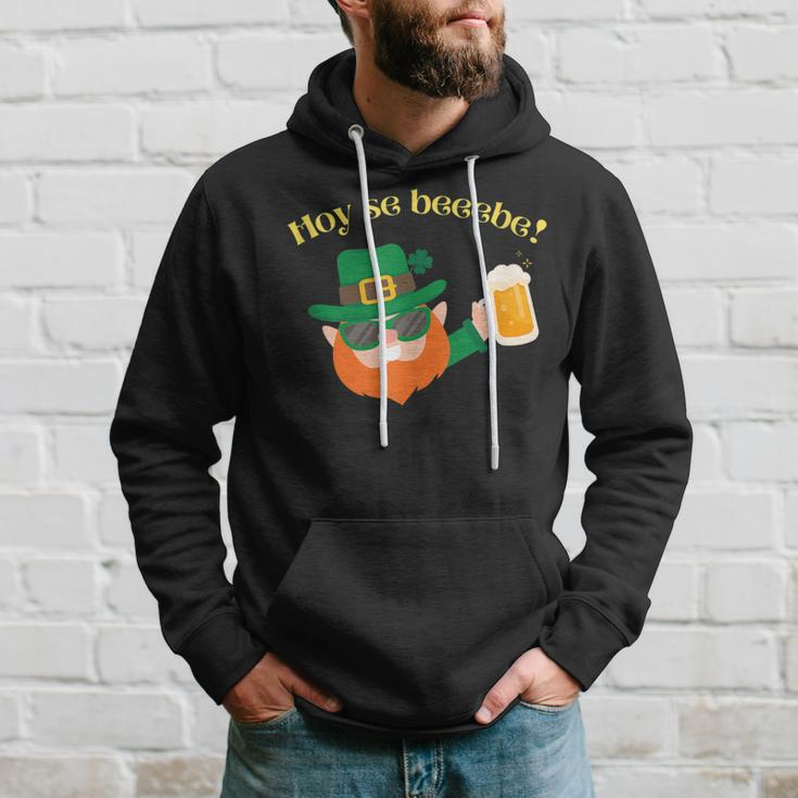 Hoy Se Bebe St Patrick Day Leprechaun Dominican Hoodie Gifts for Him