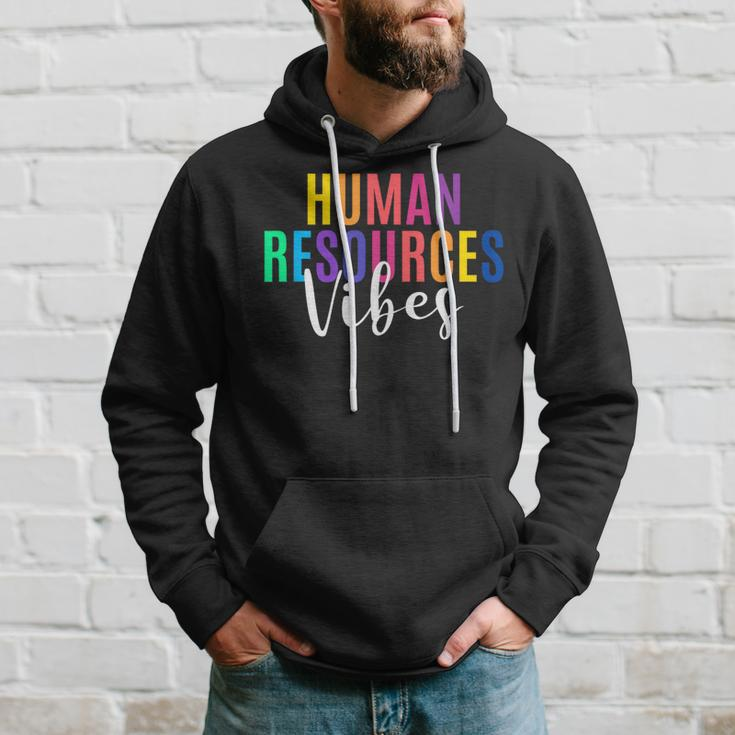 Human Resource Vibes Hr Specialist Hr Manager Coworker Hoodie Gifts for Him