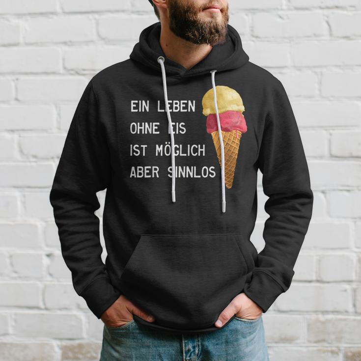 Ice Cream Leben Ohne Eisist Sinnlos D010-0887A Hoodie Geschenke für Ihn