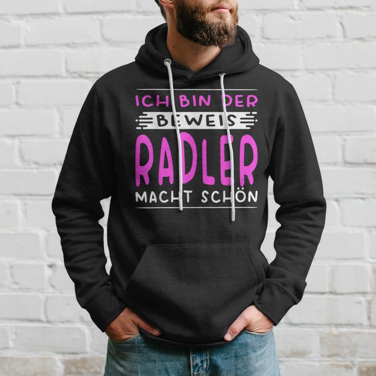 Ich Bin Der Beweis Radler Macht Schön Saufen Kostüm Damen Kapuzenpullover Geschenke für Ihn