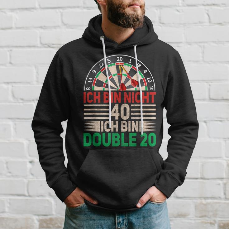 Ich Bin Nicht 40 Ich Bin Double 20 Ich Bin Nicht 40 Ich Bin Double Hoodie Geschenke für Ihn