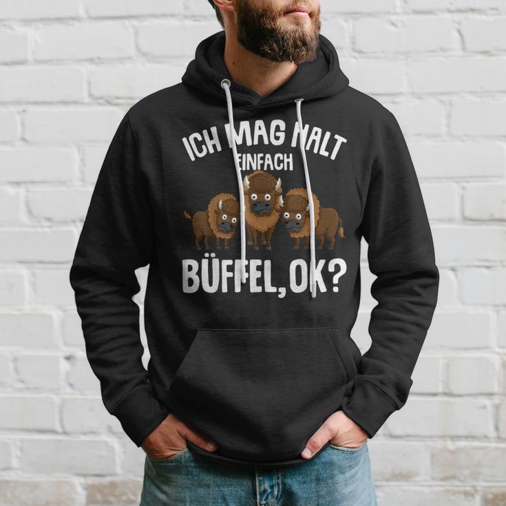 Ich Mag Halt Büffel Bison Liebhaber Boys Children's Hoodie Geschenke für Ihn