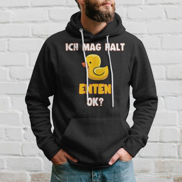 Ich Mag Halt Enten Badeente Ente Hoodie Geschenke für Ihn