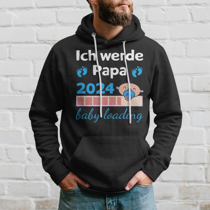 Ich Werde Papa 2024 Future Father Kapuzenpullover Geschenke für Ihn