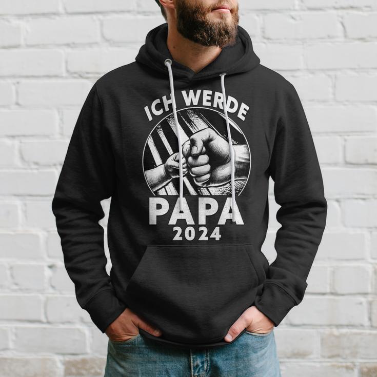 Ich Werde Papa 2024Atertag Ich Werde Baldater Kapuzenpullover Geschenke für Ihn