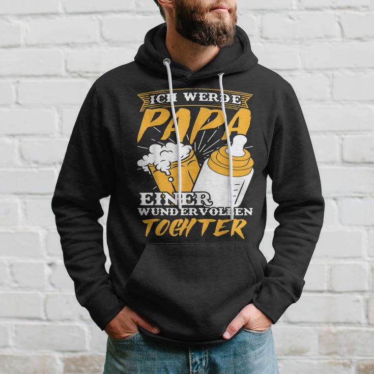 Ich Werde Papa Einer Tochterater Loading Pregnant Baby Kapuzenpullover Geschenke für Ihn