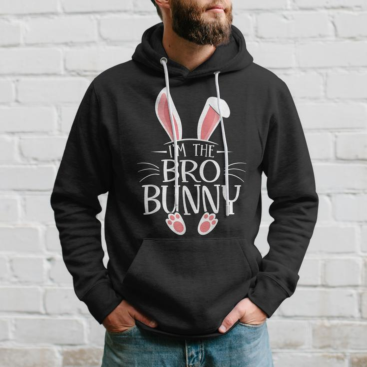 I'm The Brother Bunny Boys Cute Matching Family Easter Hoodie Gifts for Him
