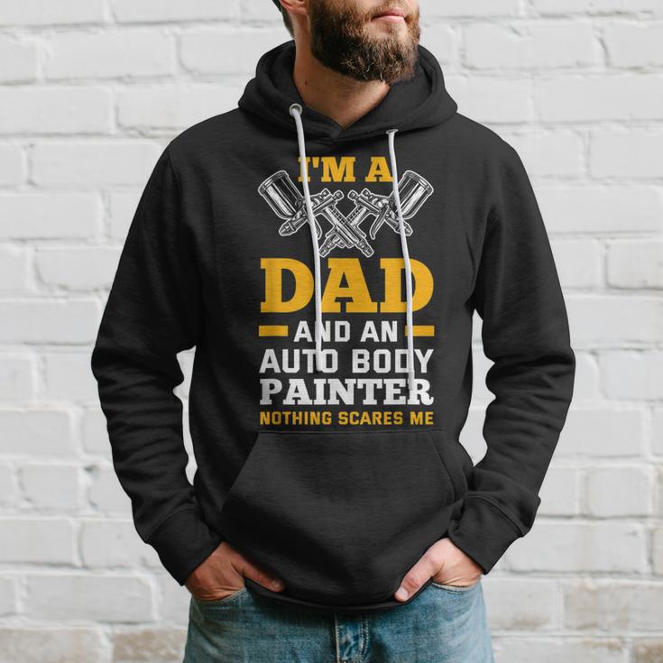 I'm A Dad And An Auto Body Painter Car Painter Hoodie Gifts for Him