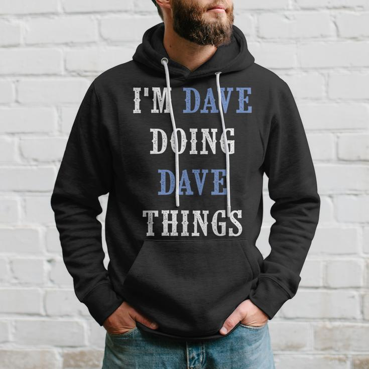 I'm Dave Doing Dave Things Christmas Hoodie Gifts for Him