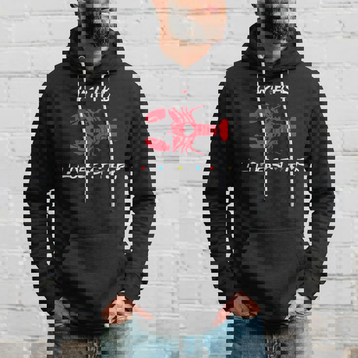 I'm His Lobster Matching Couple Valentine's Day Hoodie Gifts for Him