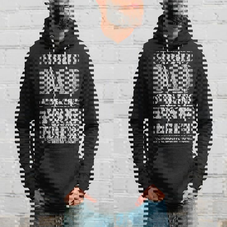 I'm Proud Dad Of Freaking Awesome Daughter Father's Day Dad Hoodie Gifts for Him