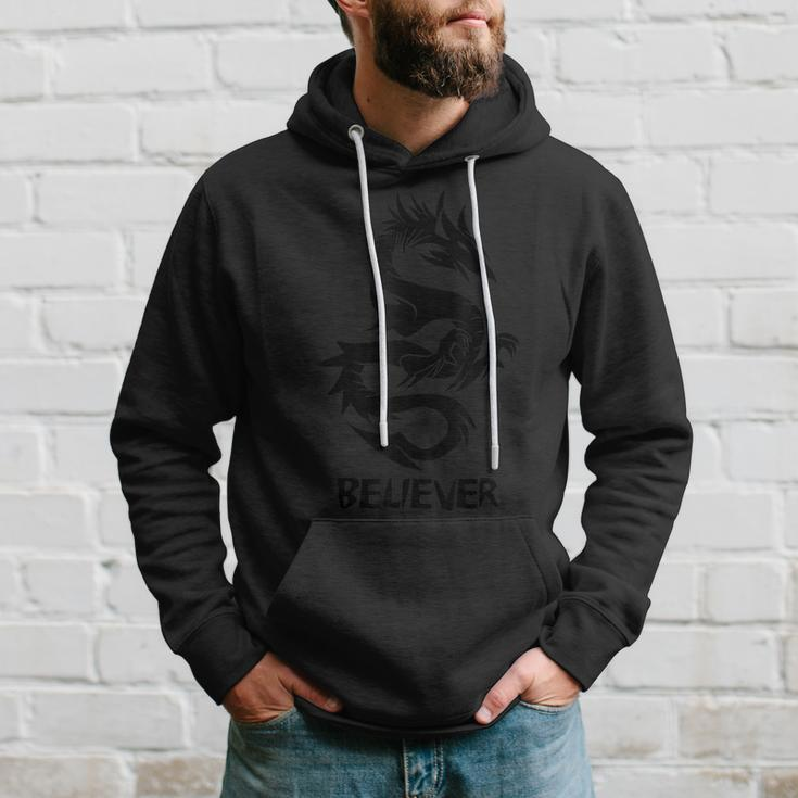 Imagine Dream Believe Fantasy Dragon Tattoo Hoodie Gifts for Him