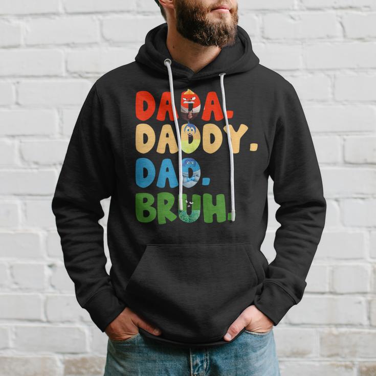 Inside Out Dada Daddy Dad Bruh Fathers Day Hoodie Gifts for Him