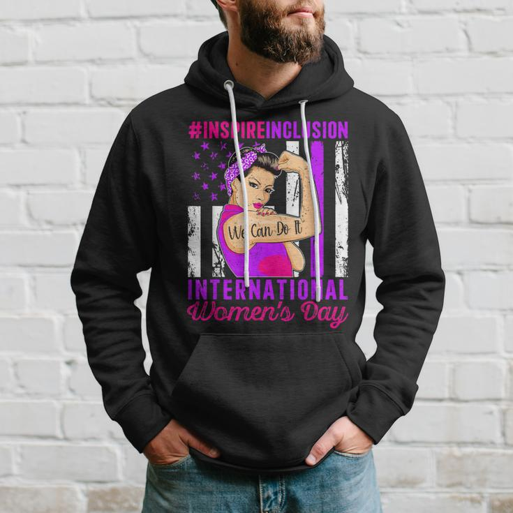 International Women's Day 2024 Inspire Inclusion 8 March Hoodie Gifts for Him
