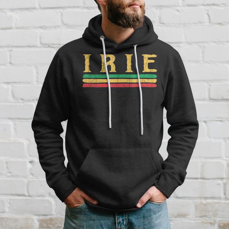 Irie Rasta Reggae Rastafari Jamaica Jamaican Hoodie Gifts for Him