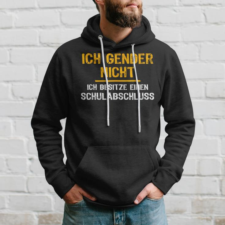 Ironie Ich Gender Nicht Gender Hoodie Geschenke für Ihn