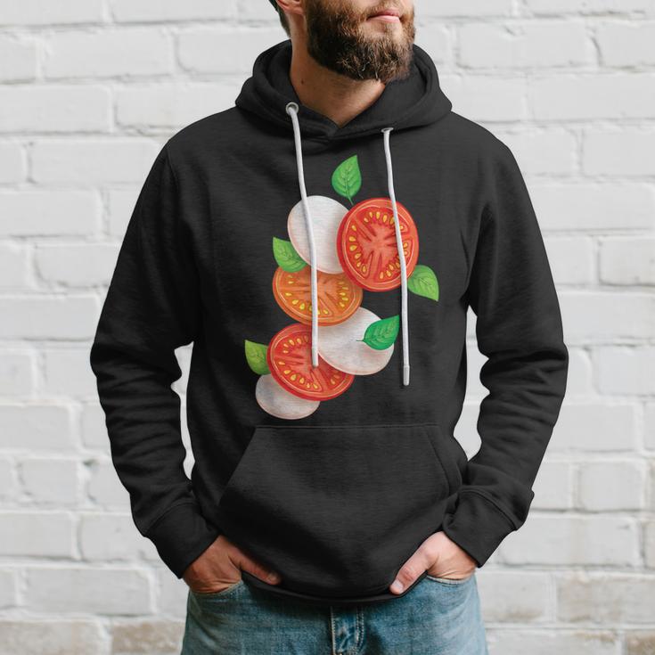 Italian Caprese Salad Tomato Basil Mozzarella Foo Hoodie Geschenke für Ihn