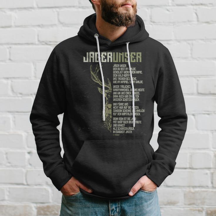 Jäger Unser Jägerunser Hunting Hoodie Geschenke für Ihn