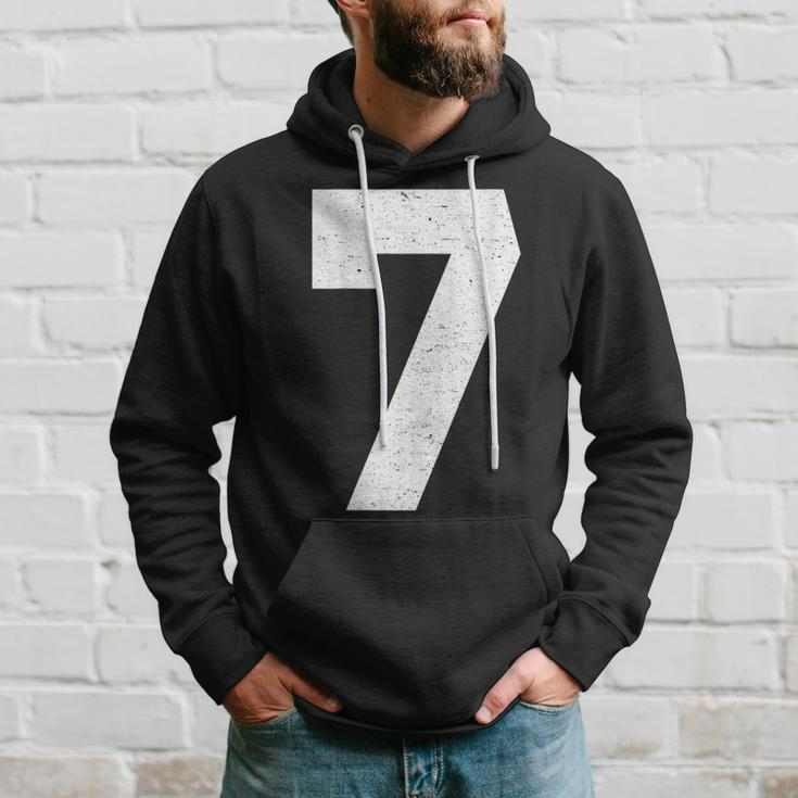 Jersey Number 7 Hoodie Gifts for Him