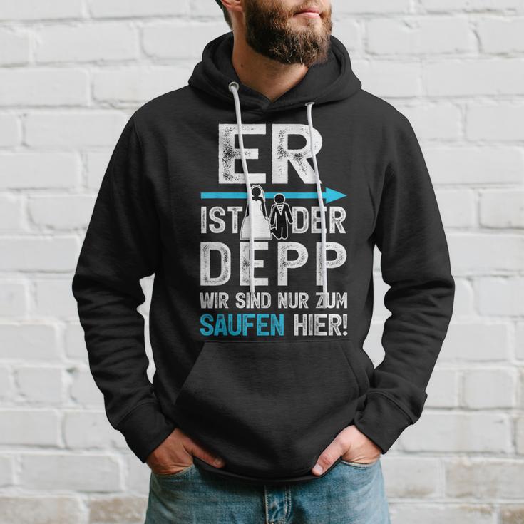 Jga Er Ist Der Depp Outfit Stag Party S Kapuzenpullover Geschenke für Ihn