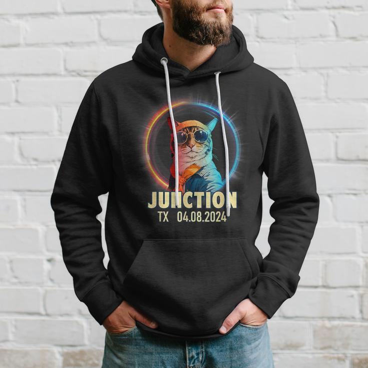 Johnson City Texas Total Solar Eclipse 2024 Hoodie Gifts for Him