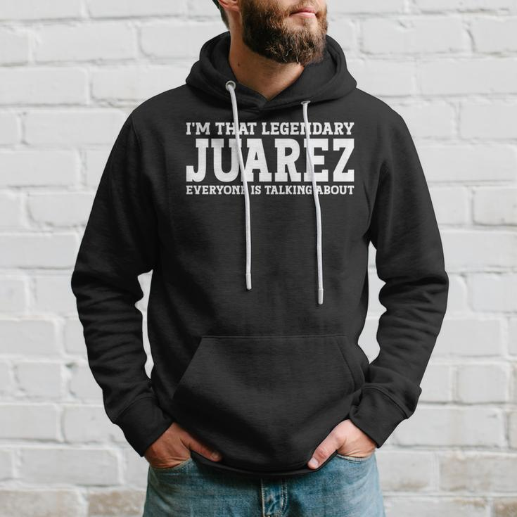 Juarez Surname Team Family Last Name Juarez Hoodie Gifts for Him