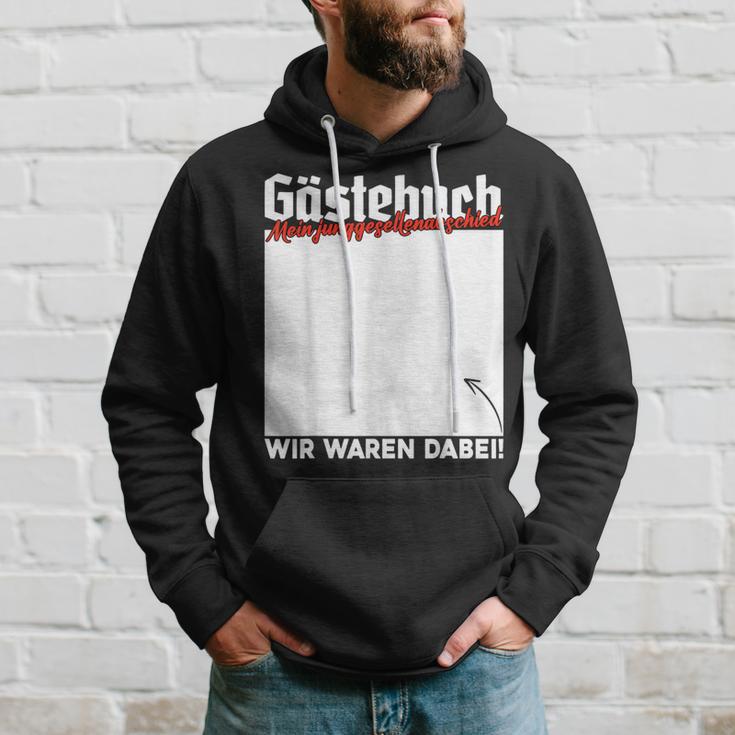 Junggesellenabschied Party Gästebuch Unterschrift Jga Kapuzenpullover Geschenke für Ihn