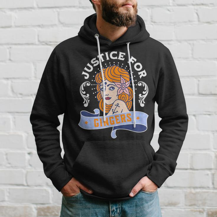 Justice For Gingers Redhead Pride Hoodie Gifts for Him