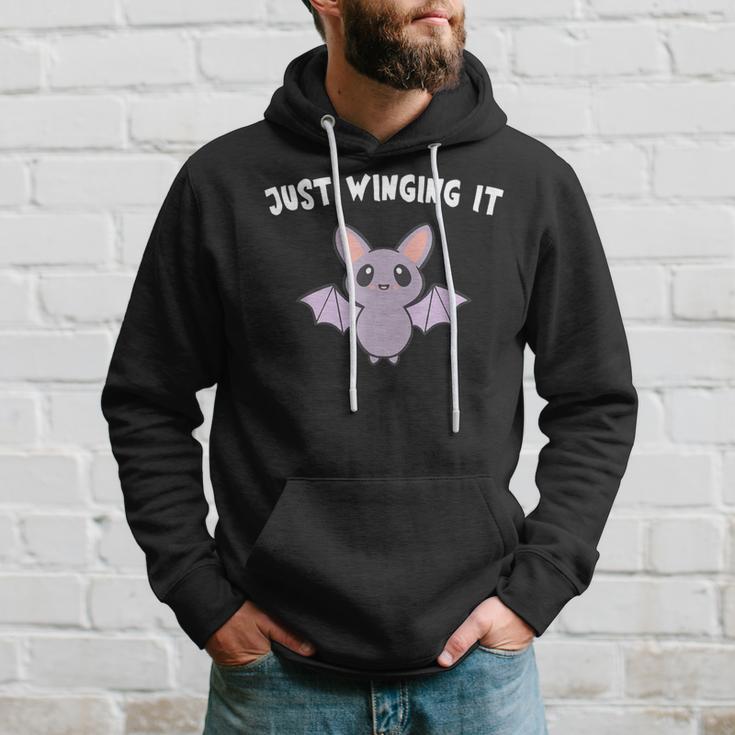 Kawaii Cute Bat Lover Bat Hoodie Gifts for Him