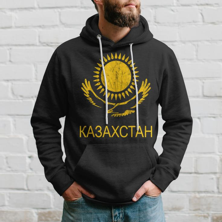Kazakhstan Eagle Kazakh Pride Kazakh Kazakh Hoodie Geschenke für Ihn