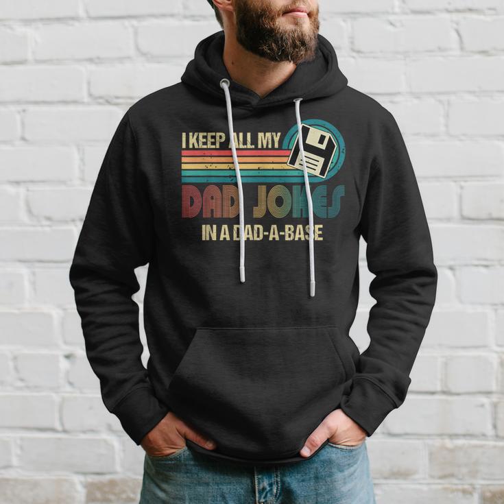 I Keep Dad Jokes In A Dad A Base Fathers Day Hoodie Gifts for Him