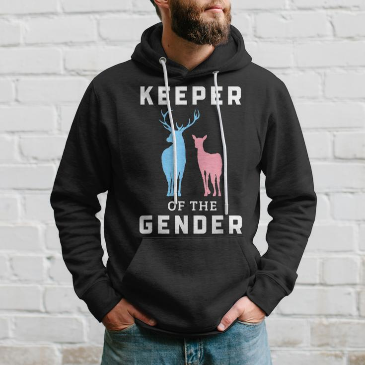 Keeper Of The Gender Buck Or Doe Gender Reveal Hoodie Gifts for Him