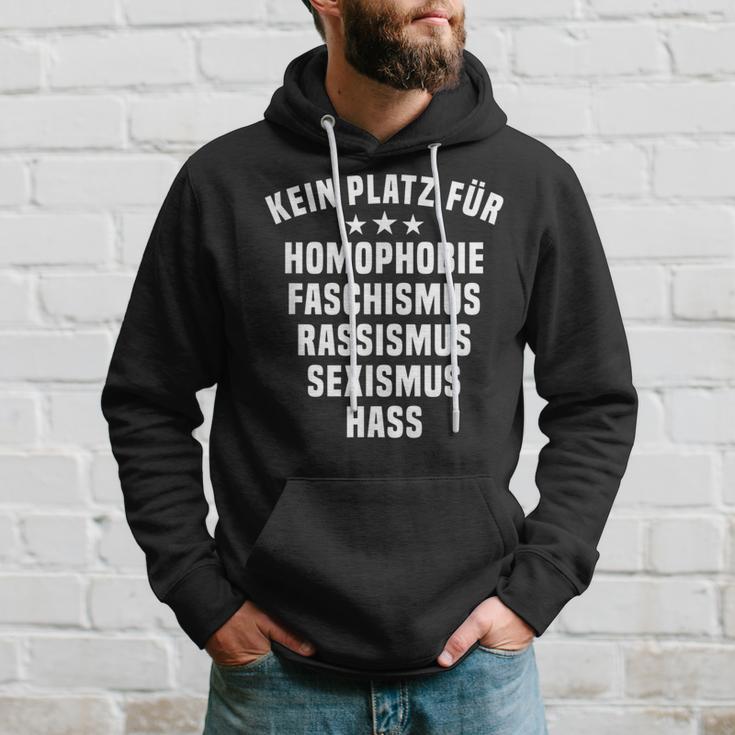 Kein Platz Für Homophobia Carnival Racism Sexism Hoodie Geschenke für Ihn