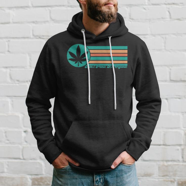 Keine Panik Es Ist Bio Cannabis Marijuana Hoodie Geschenke für Ihn