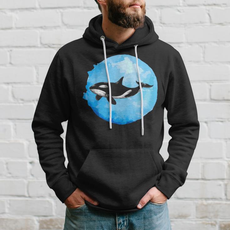 Killer Whale Orca Hoodie Geschenke für Ihn